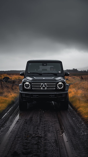 Mercedes G‑Class: Midnight , vehicle, Mercedes-Benz, Mercedes-Benz G-Class, Mercedes HD phone wallpaper