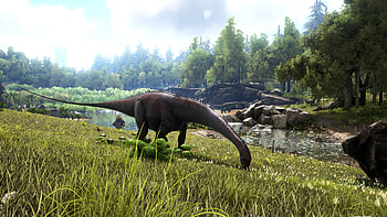 ARK: Survival Evolved, Stunning visuals, Immersive album, Epic journey HD wallpaper