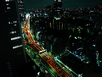 Urban Landscape Â· Street LightsCity LightsTokyo At NightGulliver's ... HD wallpaper