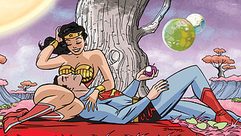 Superman and Wonder Woman jpg HD wallpaper