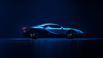 Bugatti Tourbillon — Midnight Blue Hypercar, Blue Car HD wallpaper