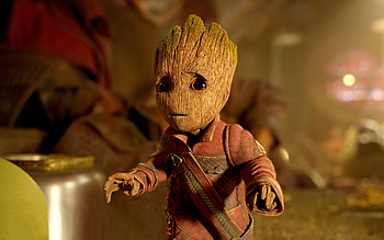 Guardians of the Galaxy Vol. 2, Baby Groot HD wallpaper