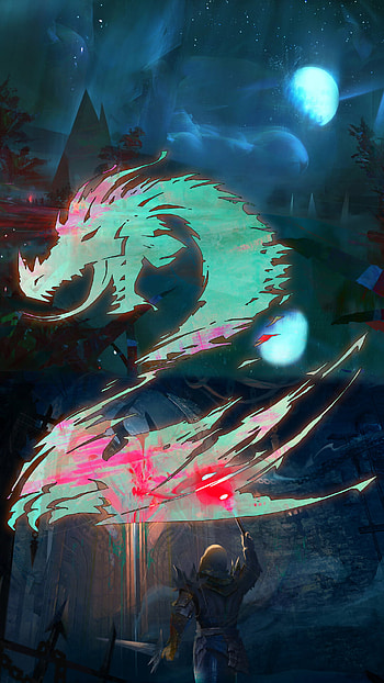 Logo, Guild Wars HD phone wallpaper