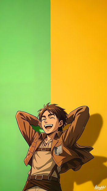 eren yeager, Attack on Titan, Eren Yeager HD phone wallpaper