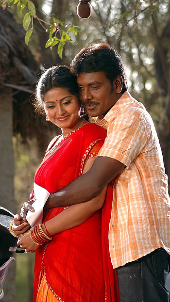 Pandi, tamil movie, sneha, raghav lawrence HD phone wallpaper