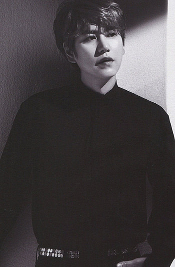 Kyuhyun, In black, Kyuhyun 128 HD phone wallpaper