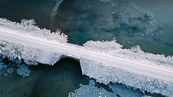 Hanover, USA, Ice and snow, Winter travel HD wallpaper