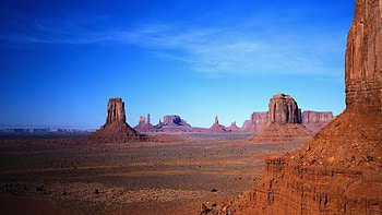 Monument Valley , Majestic landscapes, Desert beauty, Nature's wonder HD wallpaper
