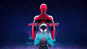 Miles Morales What Up Danger, miles-morales, spiderman, superheroes, artwork, art, digital-art, deviantart HD wallpaper