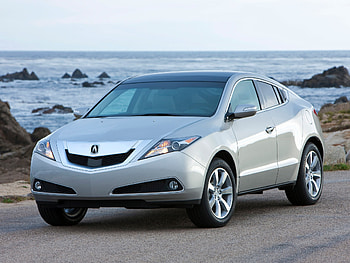 Auto, Sea, Acura, Cars, Rocks, Asphalt, Front View, Style, Akura, Zdx, 2009, Silver Metallic HD wallpaper