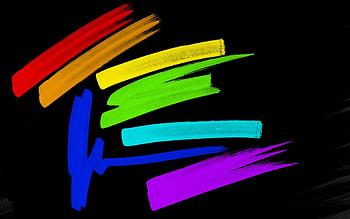 Abstract, Multicolored, Motley, Lines, Form HD wallpaper
