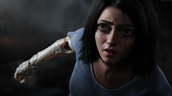 Rosa Salazar In Alita Battle Angel , alita-battle-angel, 2018-movies, movies HD wallpaper