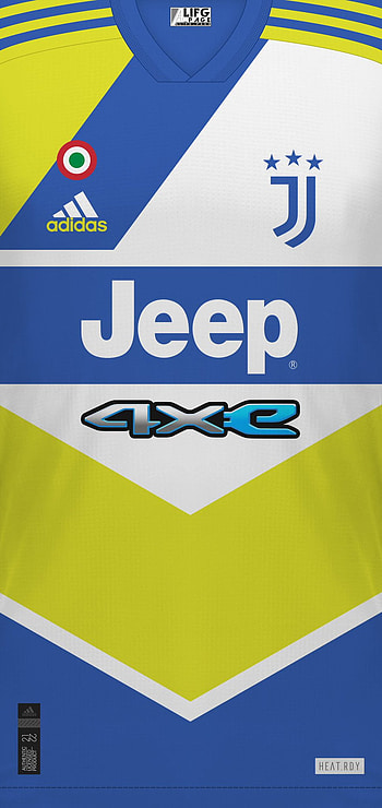 Juventus Kit 3, electric blue, soccer, jersey HD phone wallpaper