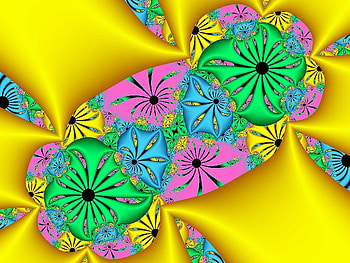 PASTEL FRACTAL, pastel, colors, fractal, bright HD wallpaper