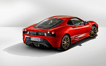 Ferrari4, red HD wallpaper