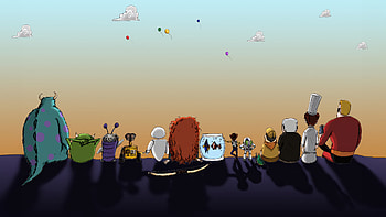 Pixar HD wallpaper