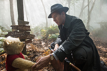 Winnie the Pooh, Ewan McGregor, movie, Christopher Robin HD wallpaper