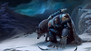 Warhammer 40K Space Wolves 834390 ... HD wallpaper