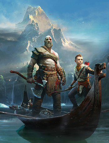 Atreus, God of War HD phone wallpaper