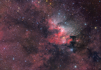 Universe, Stars, Pink, Nebula HD wallpaper