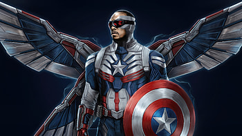 Captain America Red White And Blue Hero, captain-america, superheroes, artwork, art, digital-art HD wallpaper