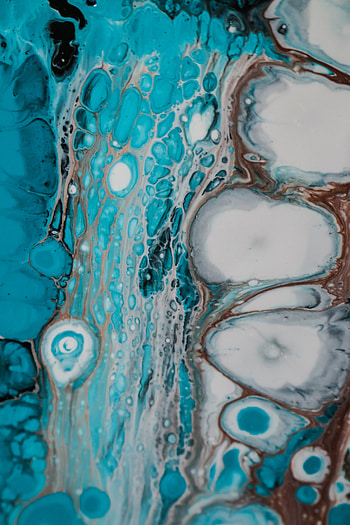 Abstract, Drops, Divorces, Paint, Liquid, Stains, Spots, Fluid Art HD phone wallpaper