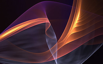 Fractal Waves, digital art, waves, fractal, abstract HD wallpaper