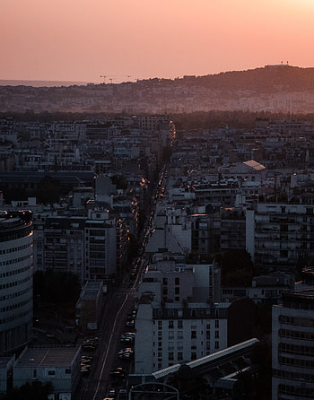 Cities, Architecture, City, Building, Road, Evening HD phone wallpaper