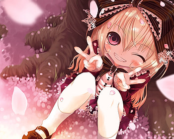 Blood cura, gothic, evil, cute, cura, blood, loli, dress HD wallpaper