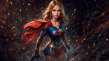 Supergirl High Flying Adventure, supergirl, superheroes, artwork, digital-art, art, deviantart HD wallpaper