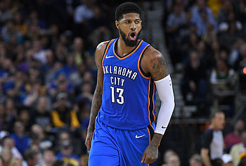 Paul George, Basketball superstar, Athletic background, Talent on the court HD wallpaper