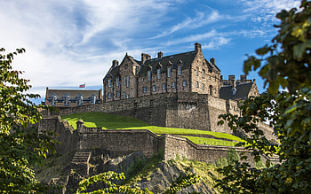 Edinburgh Castle, Alte Festung, Wahrzeichen Edinburgh, Schottland HD wallpaper