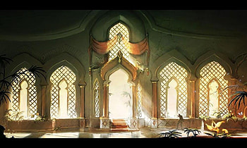 Concept Art, artwork, pop, environment, prince of persia, ubisoft HD wallpaper