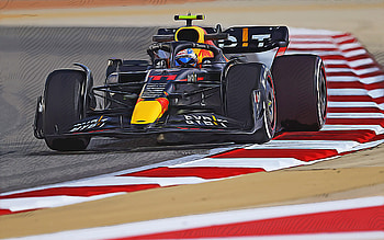 Red Bull Racing RB18, vector art, Sergio Perez, 2022 F1 cars, Formula 1, Red Bull Racing RB18 on track, Sergio Perez drawing, Red Bull Racing, new RB18, F1, Red Bull Racing 2022, F1 cars, Oracle Red Bull Racing HD wallpaper
