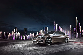 Bmw, Night, Cars, Side View, Compact HD wallpaper