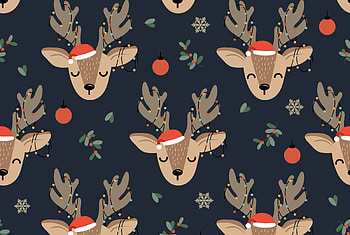 Christmas, Reindeers HD wallpaper