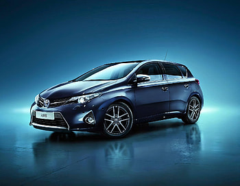 Sleek Blue Toyota Auris — Car, car, Toyota, blue HD wallpaper