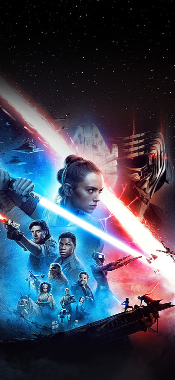 Rise of Skywalker , Thrilling finale, Alliance against evil, Iconic battles HD phone wallpaper