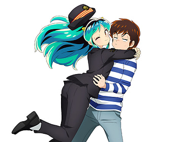 Lum & Ataru Moroboshi, Anime, Urusei Yatsura (2022), Lum (Urusei Yatsura), Ataru Moroboshi HD wallpaper