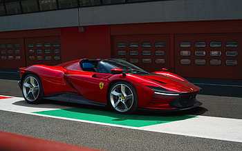 2022, Ferrari Daytona SP3, , front view, exterior, race car, new Daytona SP3, supercar, Italian sports cars, Ferrari HD wallpaper