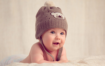 Smiling Baby, cute, baby HD wallpaper