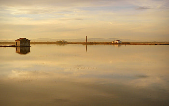 Nature, Rivers, Sky, Building, Shore, Bank HD wallpaper