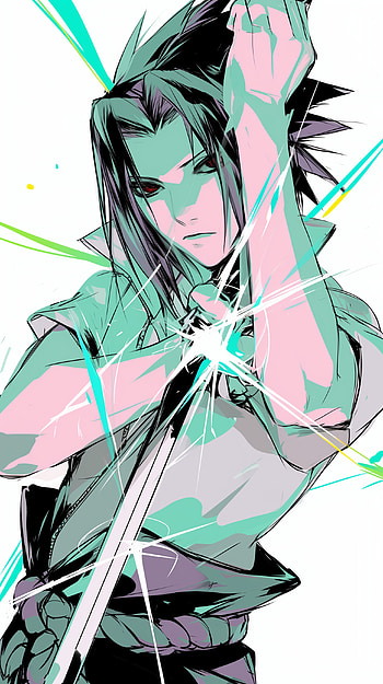 Sasuke Uchiha Strikes - Naruto Anime , Anime, Naruto, Sasuke Uchiha HD phone wallpaper