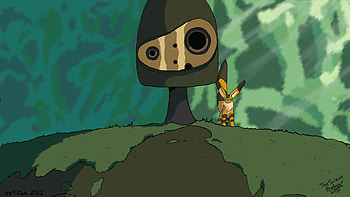 Laputa - Iron Giant by TheSilentBadger Laputa - Iron Giant by TheSilentBadger HD wallpaper
