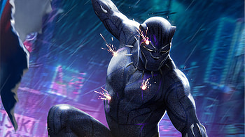 Black Panther New Artwork , black-panther, superheroes, artwork HD wallpaper