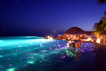 Resort, Miscellanea, Miscellaneous, Evening, Tropics, Maldives HD wallpaper