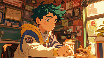 Izuku Midoriya My Hero Academia Anime, Izuku Midoriya, anime boy, My Hero Academia, Anime, boy HD wallpaper