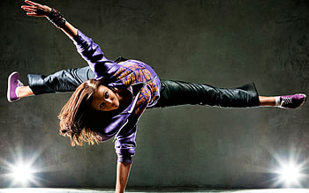 Hip-hop Dance, Hip-hop girl, Fashionable backgrounds, Stylish attire HD wallpaper