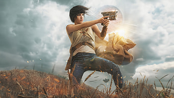 Rebel Moon - Sci-Fi Action Heroine Background, movie, Rebel Moon HD wallpaper