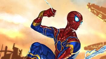 Spiderman Above, spiderman, superheroes, artwork, digital-art, art, artstation HD wallpaper